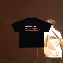 Load image into Gallery viewer, LE GARÇON AMOUREUX DE MONTRÉAL - Black T-Shirtt
